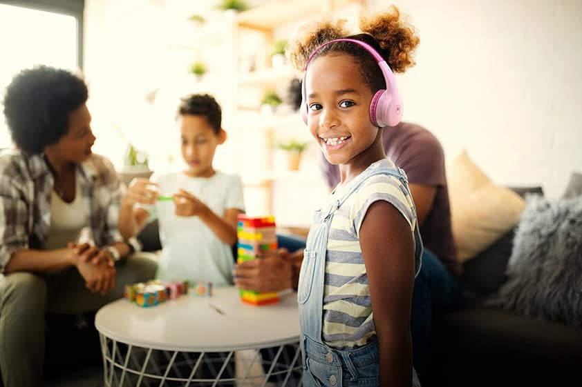Motorola Moto JR300 Bluetooth Kinder Kopfhörer mit Mikrofon – Leichter Over Ear Kopfhörer für Kinder