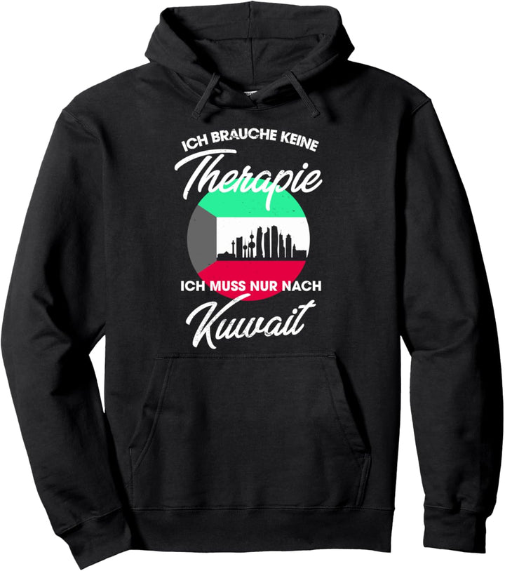 Kuwaitische Flagge I Kuwait Urlaub I Kuwait Pullover Hoodie