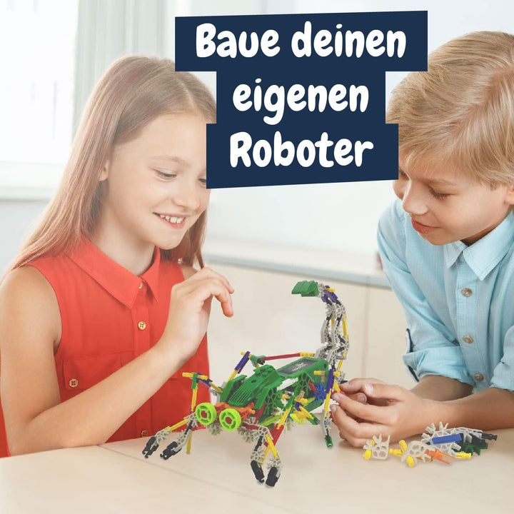 Science4you - Robotik Scorpiobot, EIN Roboter Bausatz mit 161 Stücke - Roboter Selber Bauen mit Dies