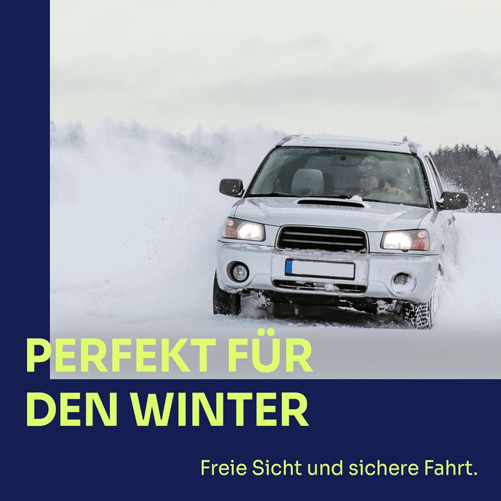 Liquid Elements – Scheibenfrostschutz Winter Set mit 1x Frostschutzmittel, 2X Enteiserspray & 1x Eis