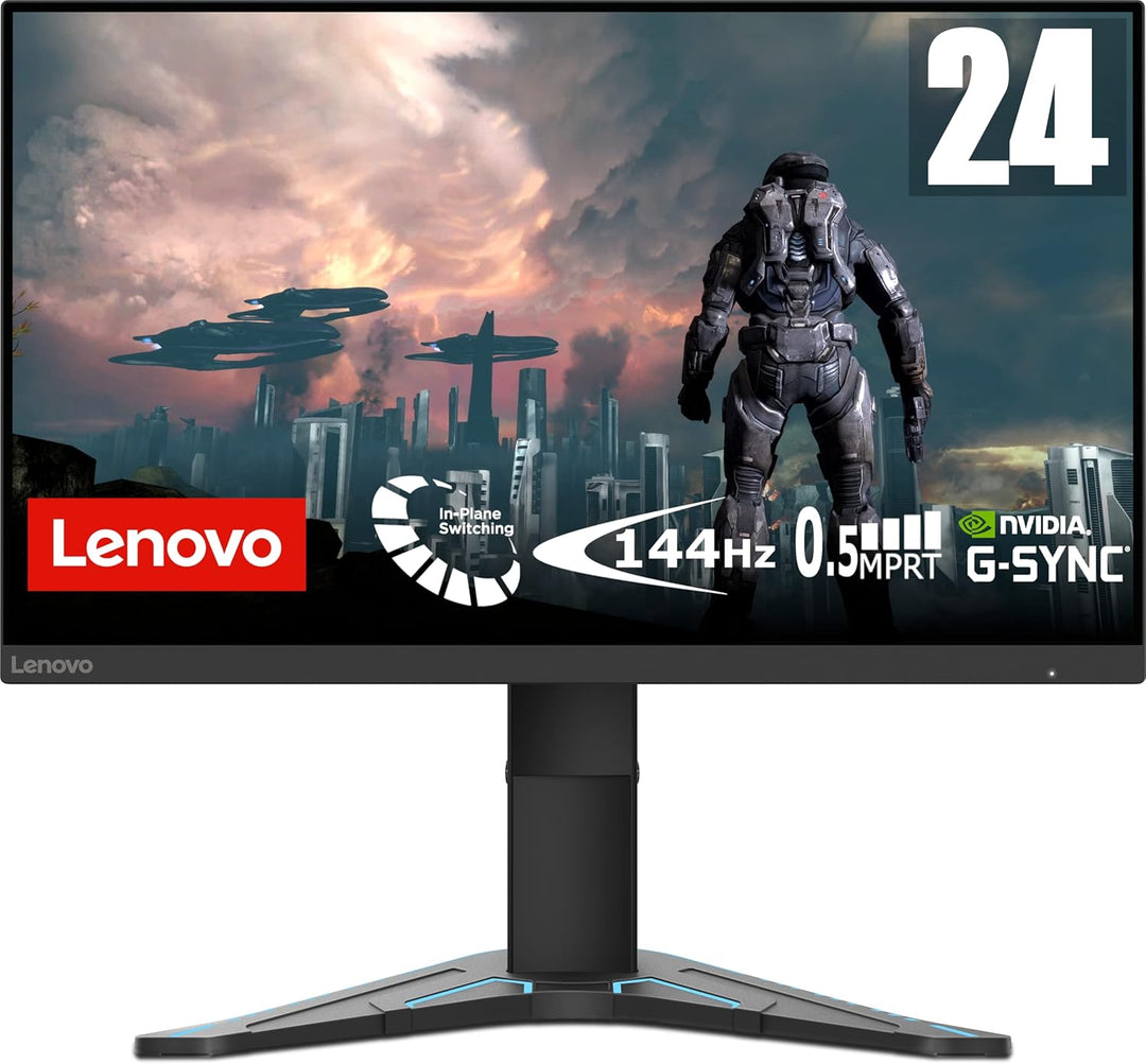 Lenovo G24-27 | 23,8" Full HD Gaming Monitor | 1920x1080 | 144Hz | 350 nits | 1ms Reaktionszeit | HD