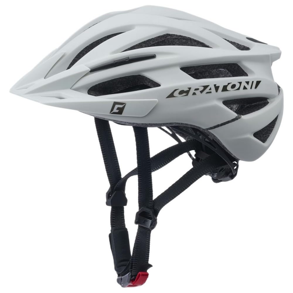 Cratoni Agravic Fahrradhelm S-M (54-58cm) lightgrey matt, S-M (54-58cm) lightgrey matt