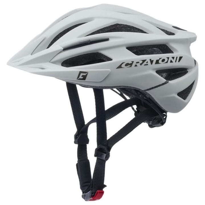 Cratoni Agravic Fahrradhelm S-M (54-58cm) lightgrey matt, S-M (54-58cm) lightgrey matt