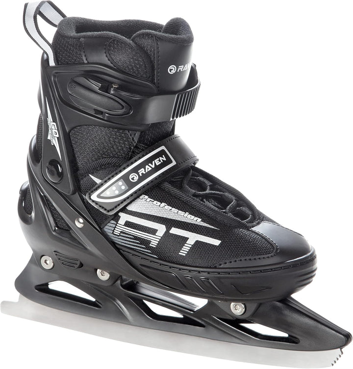 4in1 Inlineskates/Triskates/Rollschuhe/Schlittschuhe Raven Profession Schwarz 31-35(20,5cm-22,5cm),