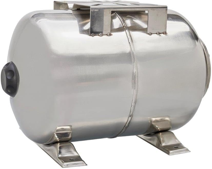 Druckkessel Membrankessel 50 L Edelstahl max. 6 Bar Druck z.B. für Hauswasserwerk Ausdehungsgefäss