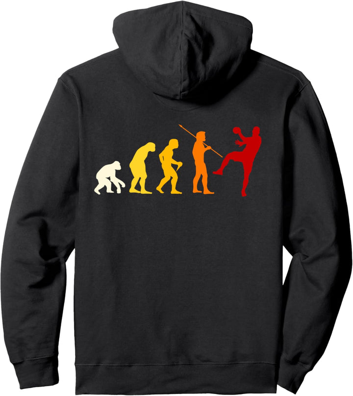 Handball Spieler Evolution Tolles Geschenk Handball Männer Jungen Pullover Hoodie
