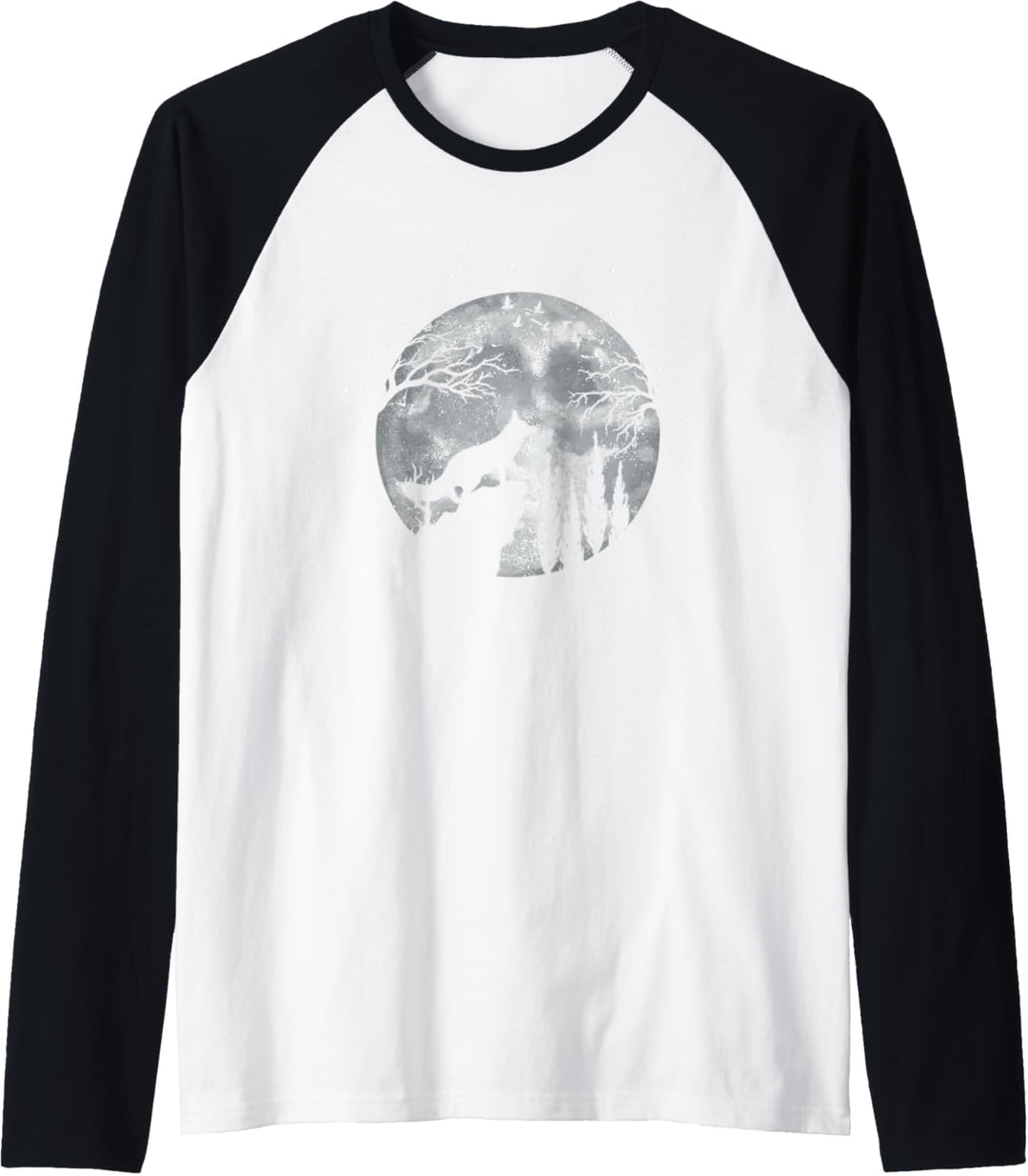 Fuchs Fuchsfreunde Wildtier Wald - Vollmond Fuchs Raglan