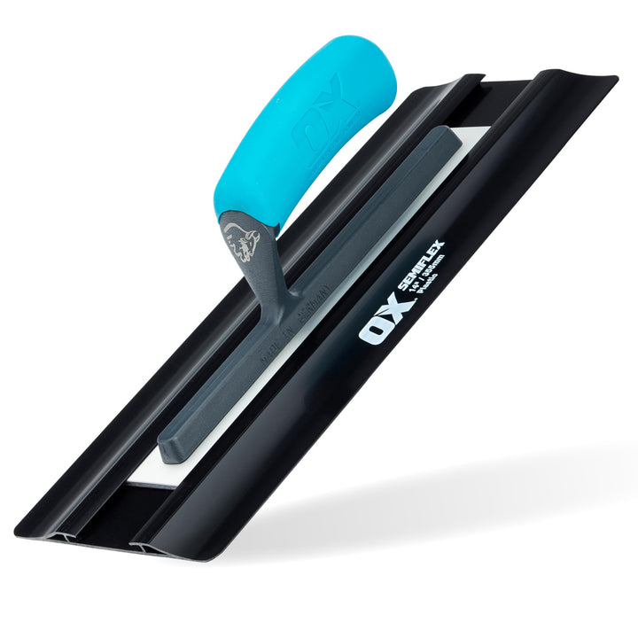 OX Pro Semi flex Plastic Trowel 14in / 355 x 138 mm, Trowel 14in / 355 x 138 mm
