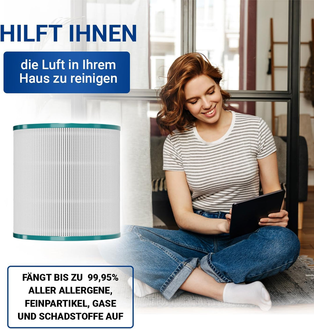 VIOKS HEPA-Filter Ersatz für Dysоn Luftfilter 967089-17 968126-03 Pure Cool Link - Ersatzluftfilter