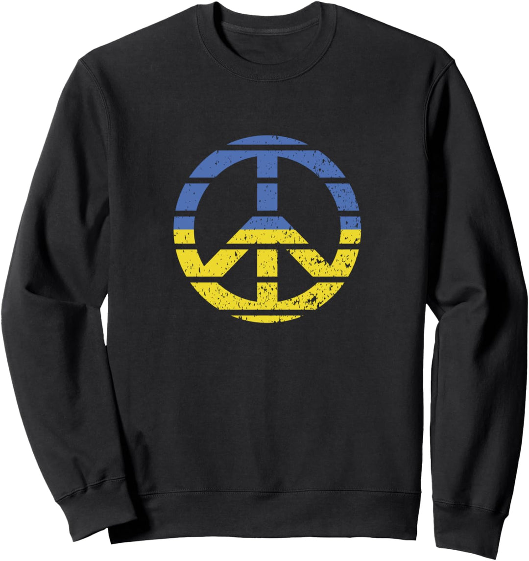 Make Peace Not War - Peace Logo Sweatshirt