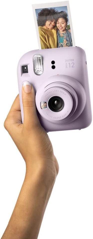 Fujifilm instax Mini 12 Sofortbildkamera mit 20 Filmen, Lila