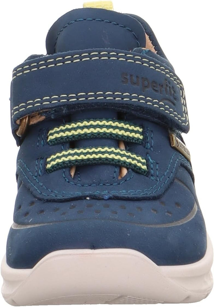 Superfit Jungen Breeze Gore-tex Lauflernschuh 20 EU Weit Blau Gelb 8030, 20 EU Weit Blau Gelb 8030