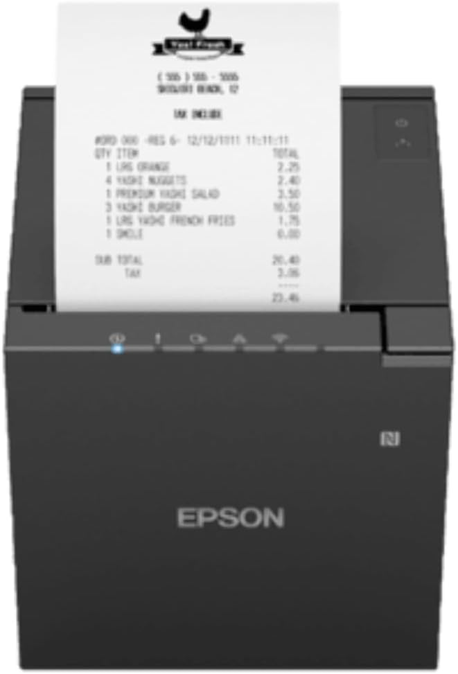 EPSON TM-M30III (151): WLAN + Bluetooth-Modell, weiss