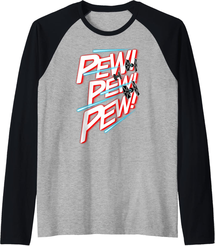 Star Wars TIE Fighter Pew Pew Pew C2 Raglan