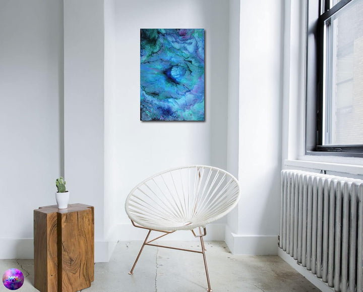 Original Gemälde Abstrakte Malerei - moderne hochglanz Wandbilder - Resin Art Kunst Bild Harz Unikat