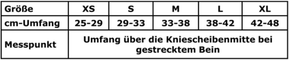 TSM Knieschützer Basic Sportbandage, schwarz, M