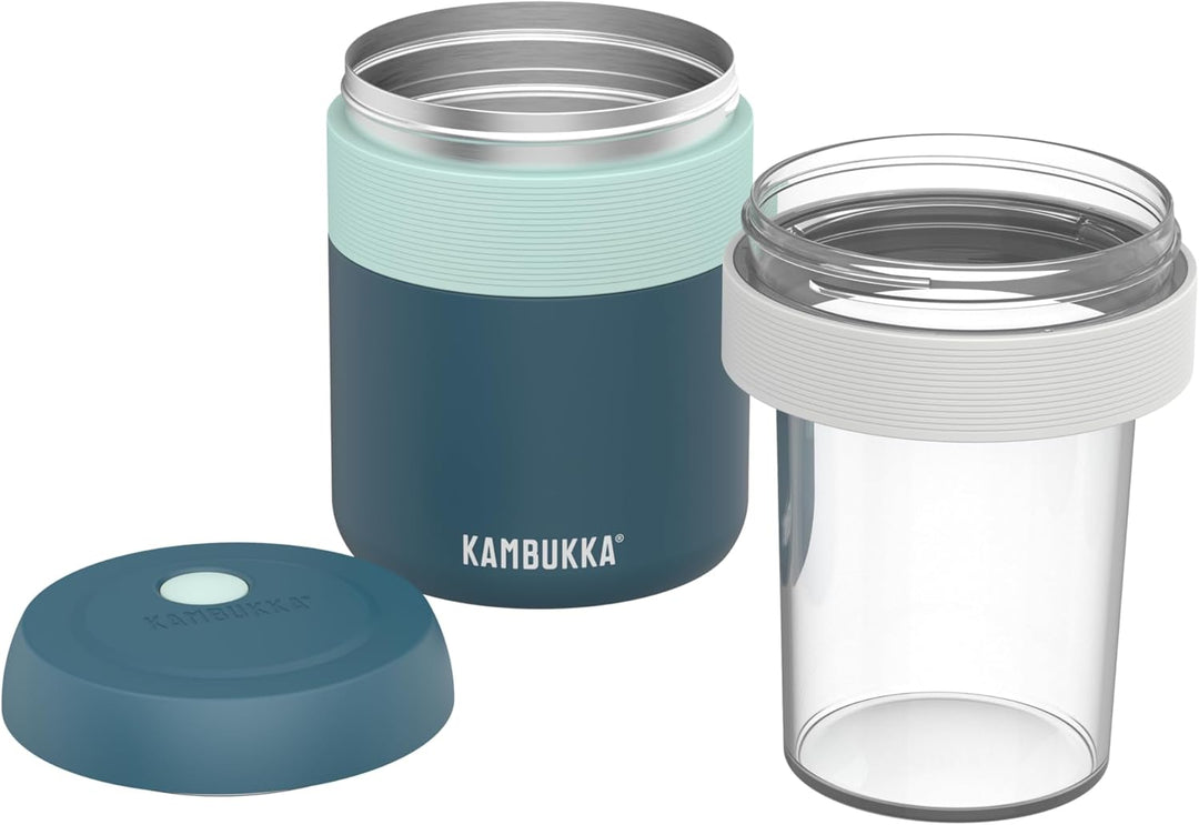 Kambukka Bora Food Jar 600ml Edelstahl, auslaufsicher, BPA-frei, hält bis zu 9 Std. heiss, thermoiso