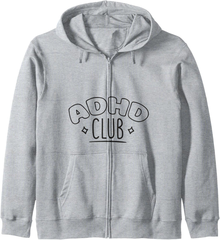 Cool ADHS Club Aufmerksamkeitsdefizit Hyperstörungen Kapuzenjacke
