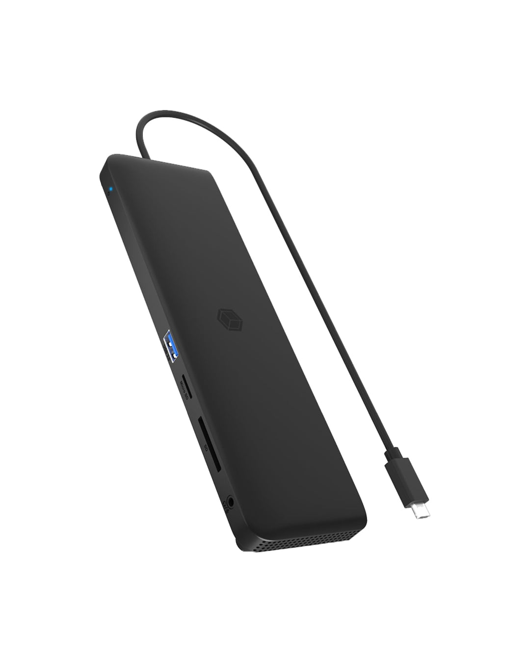ICY BOX USB-C Docking Station (11-in-1) für 3 Monitore (2X HDMI & 1x DP), 4K 60Hz, 4X USB 3.0 HUB, 1