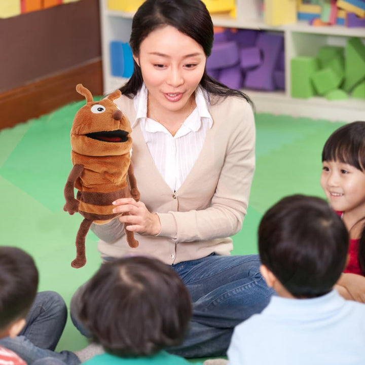 minkissy Handpuppe Ameise Aus Weichem Plüsch Material Spielzeug Für Junge Mädchen Zum Spielen Und Ge