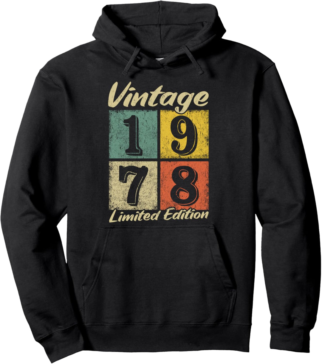 Legendär Seit 1978 Jahrgang 1978 Vintage Geburtstag Pullover Hoodie