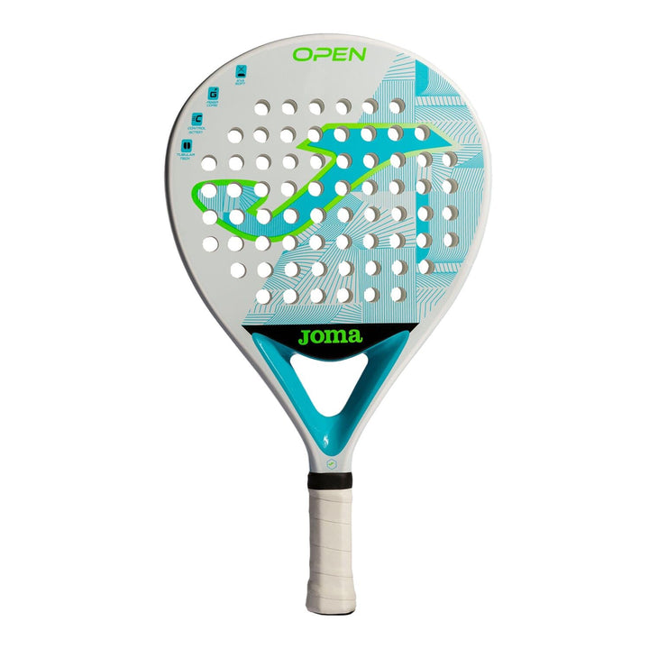 Joma Open Padel Racquet 400814-216, Unisex Paddle Rockets, White, One Size EU