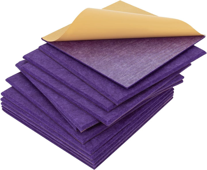 Schalldämmungs-Platten 12 Stücken 30 * 30cm Selbstklebenden Akustische Behandlungen Akustikplatten h