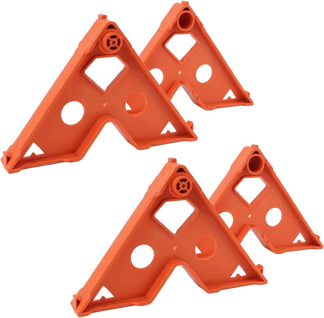 4 Stück Wiederverwendbare Sprühlack-Trockengestelle für Küchenschranktüren und Zierleisten – Kompakt