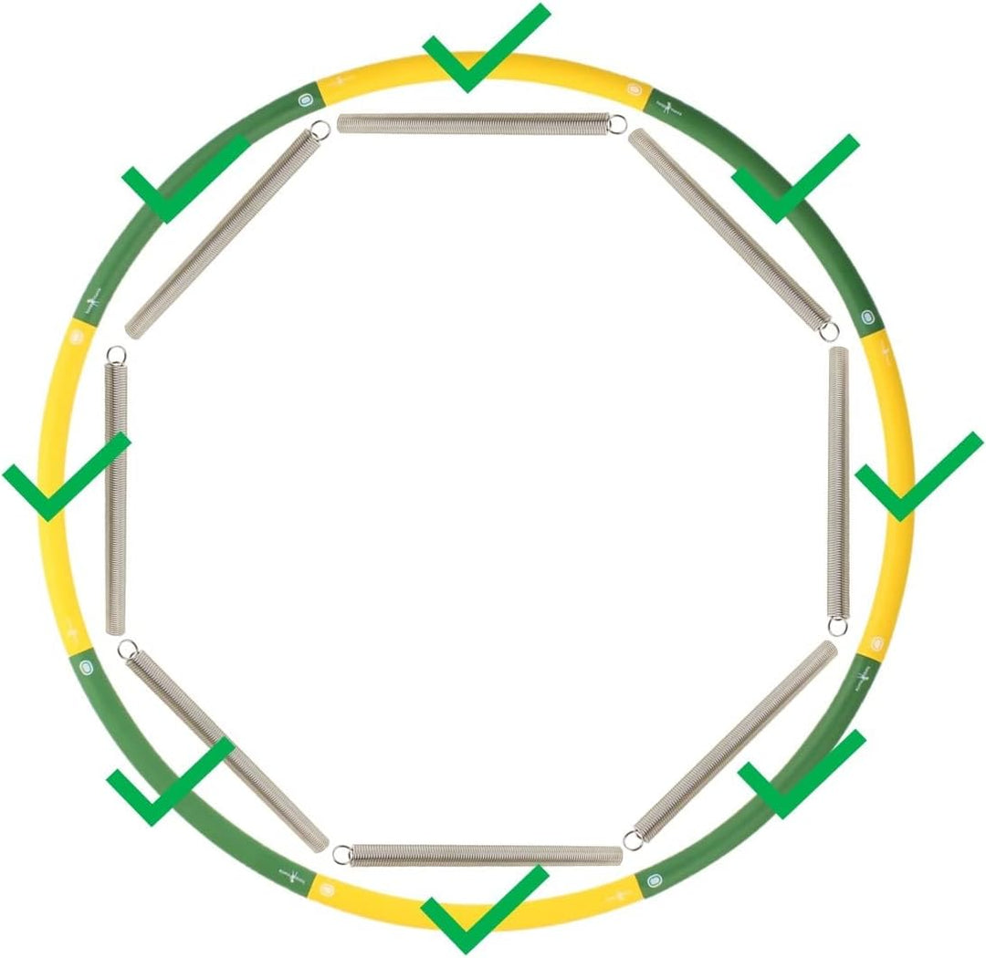 HOOPOMANIA Booster Hula Hoop mit Gewicht - füllbar [0,85 – 2,45 kg] Hula Hoop Erwachsene Hoop + 8x20