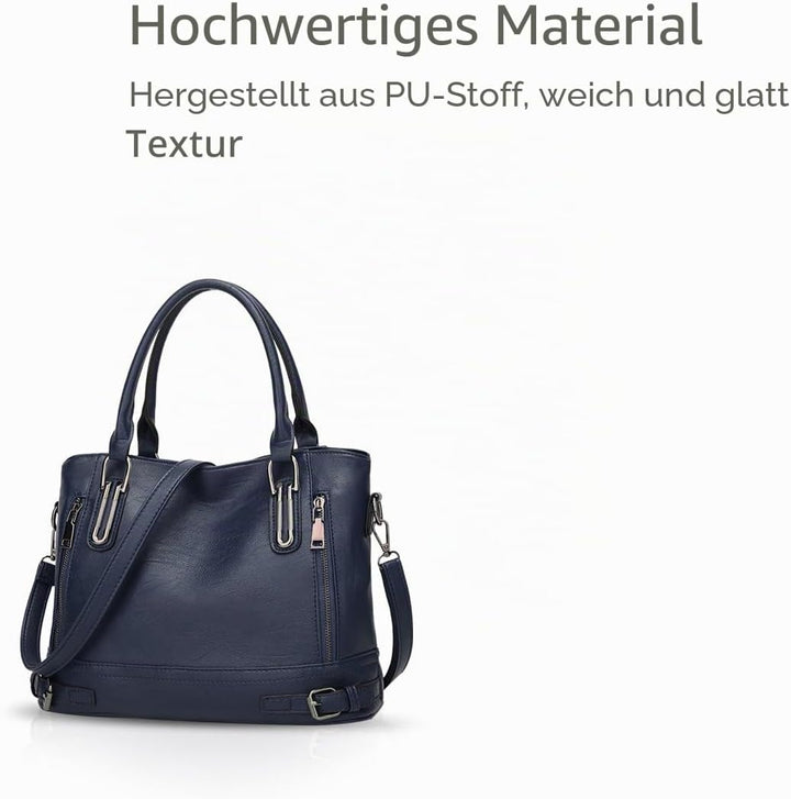 NICOLE &amp; DORIS Frauen Handtaschen Top Griff taschen PU Leder Umhängetasche Grosse Kapazität Crossbod