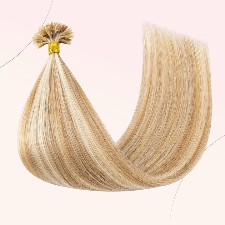 Elailite Echthaar Extensions Bondings 35cm 