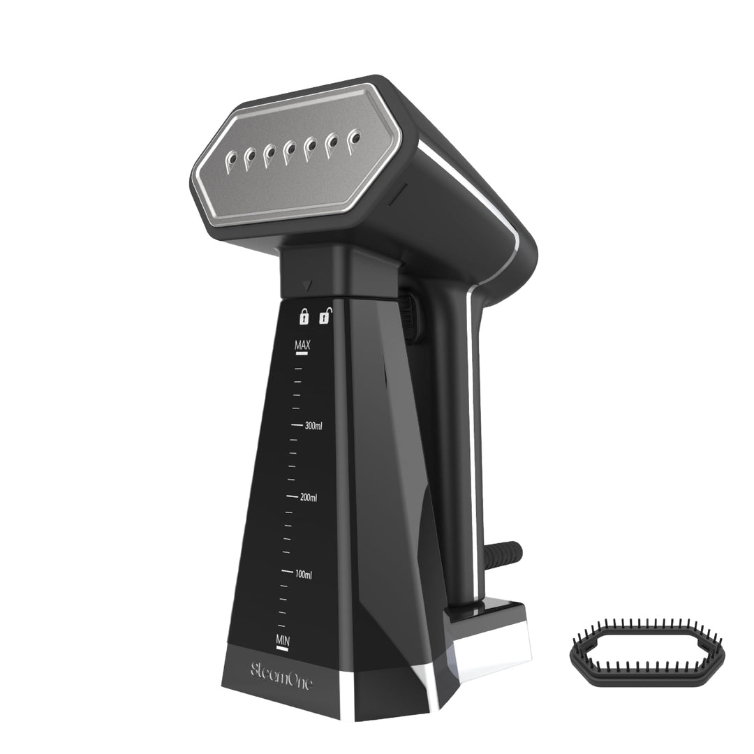 STEAMONE - Reise & Dampfglätter 2000W 30g/min - Kompaktes tragbares Bügeleisen (400 ml) - Entfernt 9