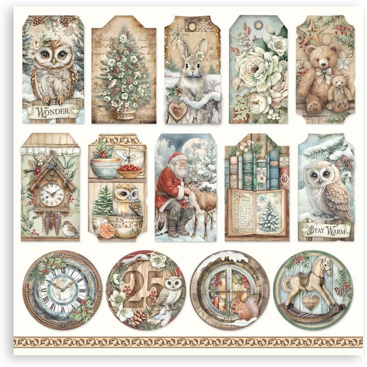 Stamperia - Scrapbook Paper Pad for Scrapbooking, Albums, Card Making, Bullet Journalling and More,