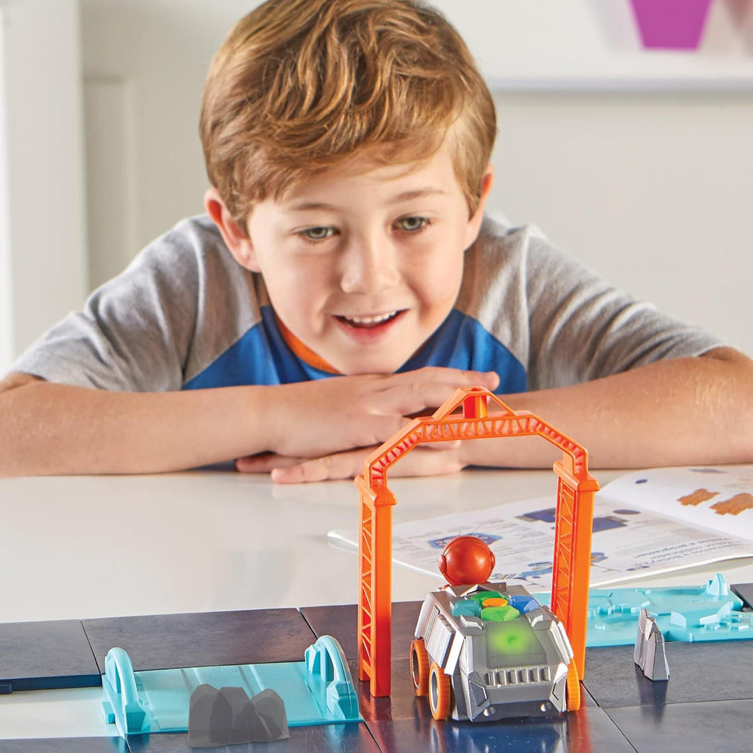 Learning Resources Deluxe-Aktivitätsset „Programmierbarer Weltraum-Rover“, Programmieren für Kinder,