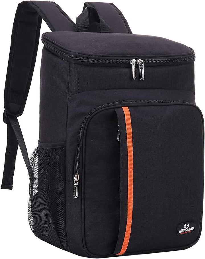 QINGLOU 28L Kühlrucksack Thermo Rucksack Picknickrucksack Kühltasche Gross Isoliert Cooler Bag Männe