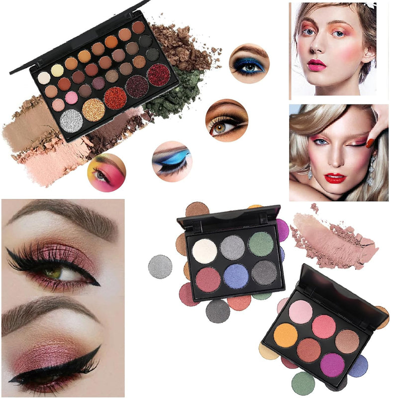 30St Schminkkasten Make-Up Set, Professionelles Kosmetische Schmink Set mit Lidschatten Lippengloss