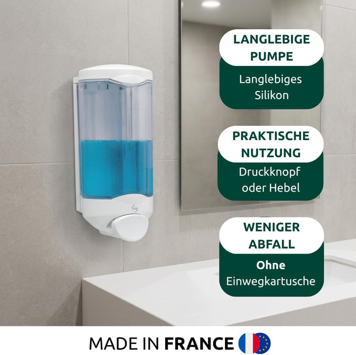 JVD - Distributeurs de savon et de lotion - Distributeur 1L Savon ou Gel Hydroalcoolique - Réservoir