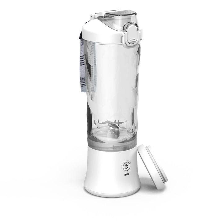 Meichoon Tragbarer Mixer, elektrischer USB-Entsafter, kabellos, 600 ml, persönliche Grösse, Trinktül
