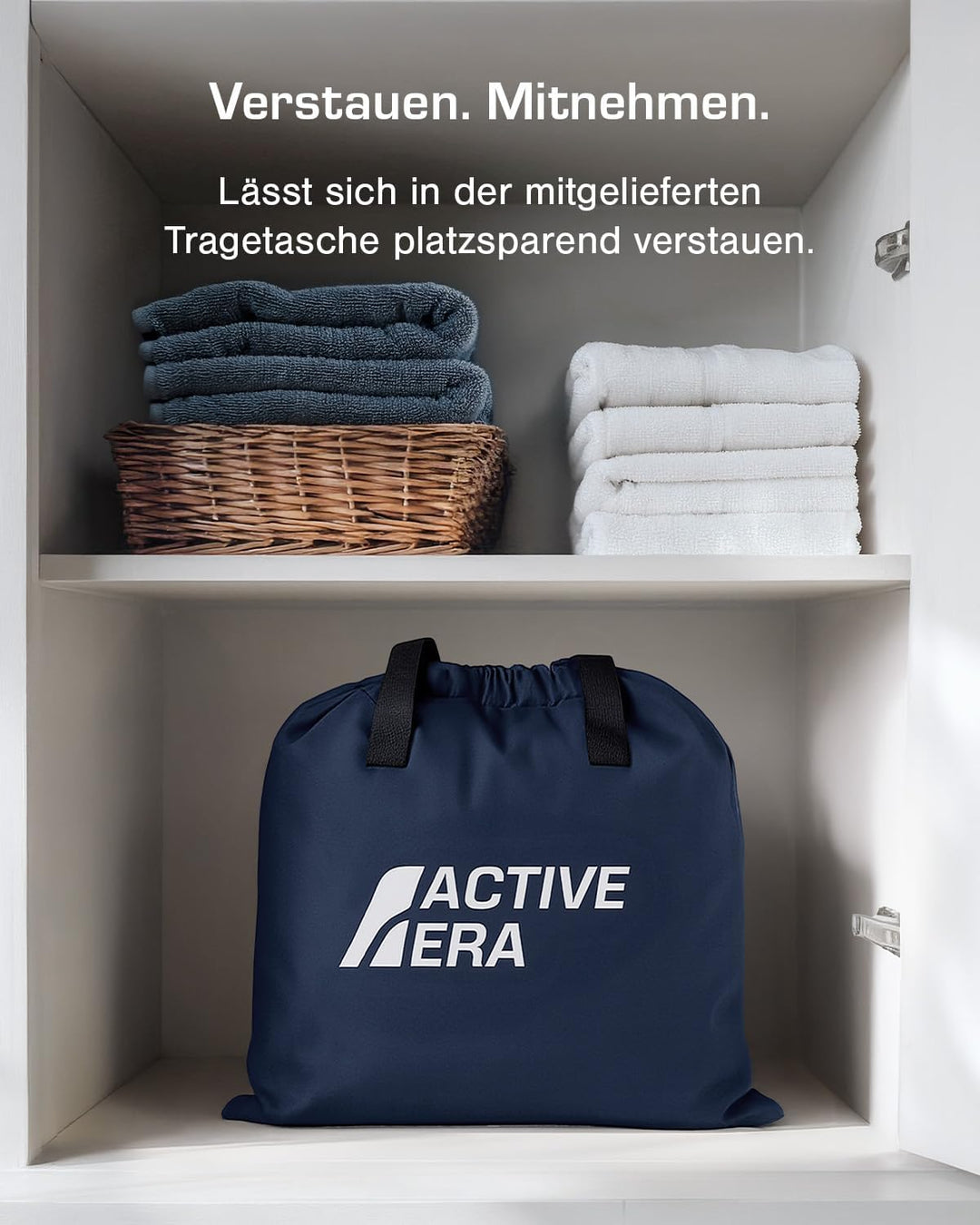 Active Era Premium Luftbett Doppel King Size - 203 x 152 x 48 cm - mit eingebauter elektrischer Pump