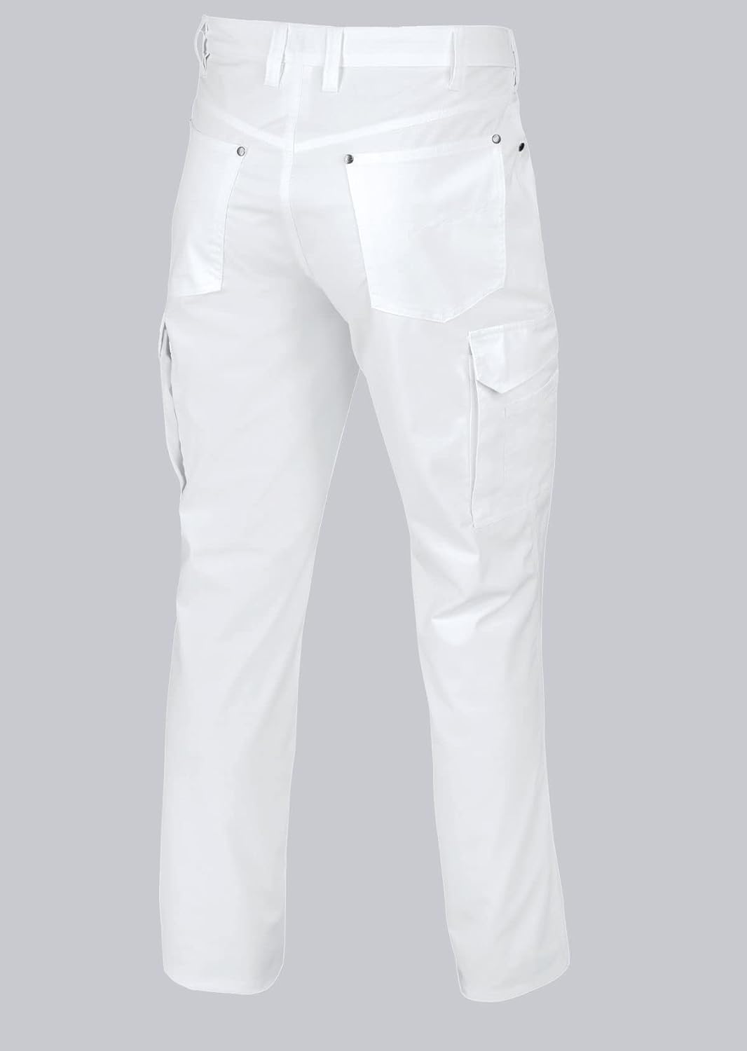 BP 1658-686-21-52s Jeans für Männer, 5-Pocket-Jeans, 230,00 g/m² Stoffmischung mit Stretch, weiss, 5