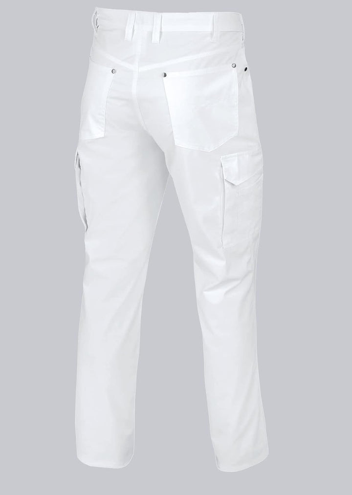 BP 1658-686-21-52s Jeans für Männer, 5-Pocket-Jeans, 230,00 g/m² Stoffmischung mit Stretch, weiss, 5