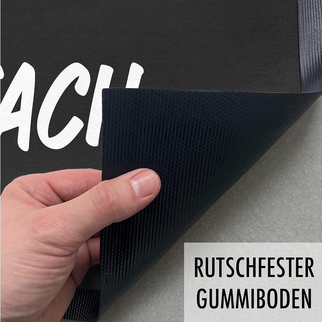 Trendation - Tach Fussmatte Spruch