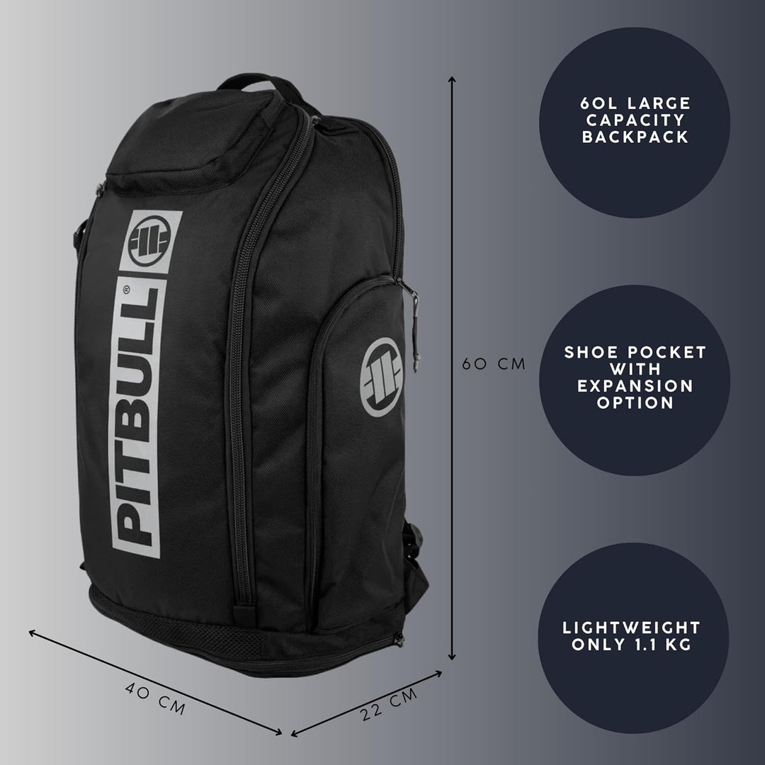 PITBULL - Rucksack, Sport Rucksack für Freizeit und Reisen, Ideal Rucksack Sport als Wanderrucksack
