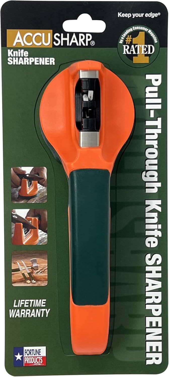 Accusharp AccuSharp Pull Through Sharpener Orange Orange/Grün, Orange/Grün