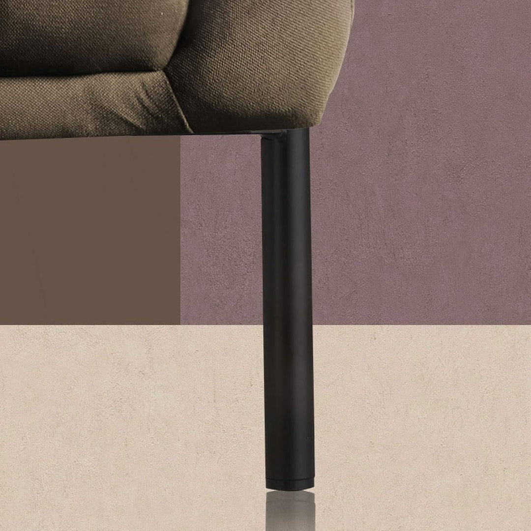 4 Stück Ersatz Möbelfüsse Metall, 7" / 18cm Schwarz Möbelfüsse, DIY Möbel Füsse Tischbeine Schrankfü