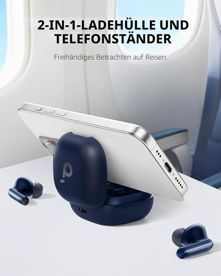 soundcore P40i by Anker, Wireless Earbuds mit Noise Cancelling, Adaptive Geräuschunterdrückung, Bass