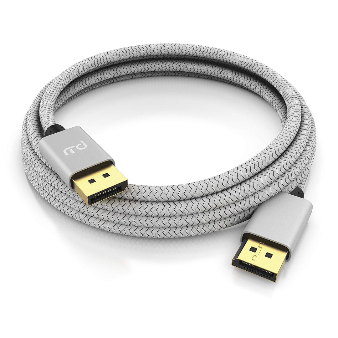 CSL – 5x 8k Premium DisplayPort Kabel - 1m - DP 1.4 zu DP 1.4-8k @ 60 Hz 4k @ 120 Hz – UHD II - bis