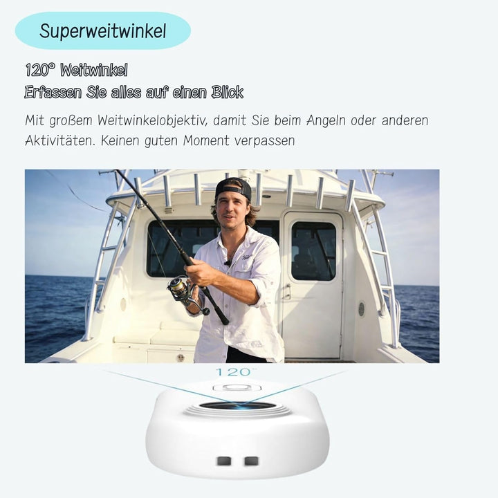 TKMARS 4K Mini Action Cam Wasserdicht Bodycam Körperkamera Mini Helmkamera Reiten 30 Meter Wasserdic