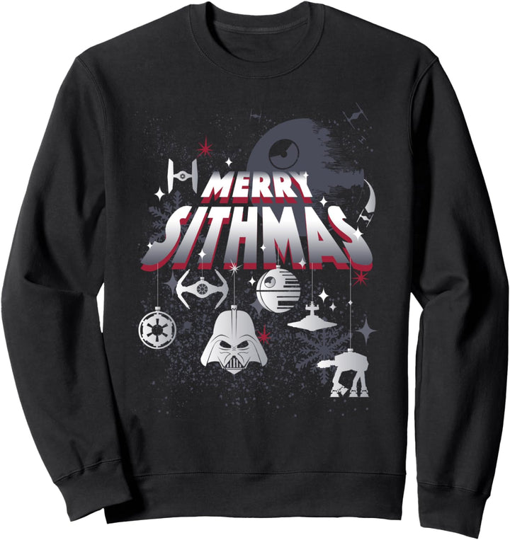 Star Wars Christmas Dark Side Group Shot Merry Sithmas Sweatshirt