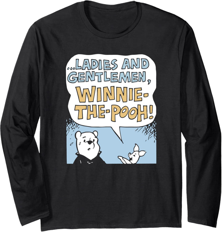 Disney Winnie the Pooh and Piglet Ladies and Gentlemen Langarmshirt